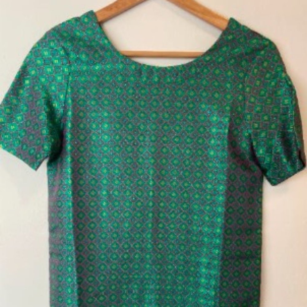 Italian vintage silk dress